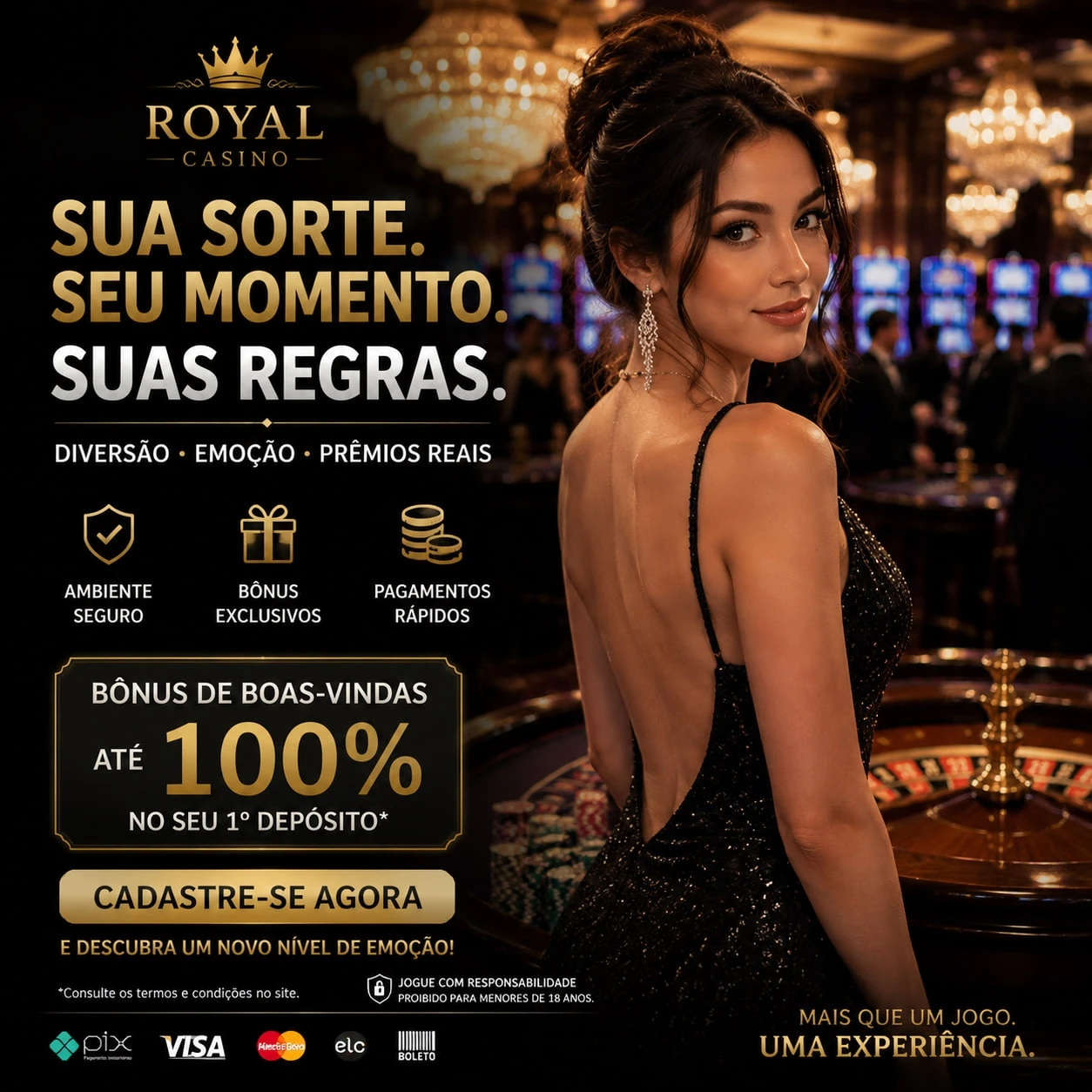 Imagem promocional do cadastro da Golfingpg