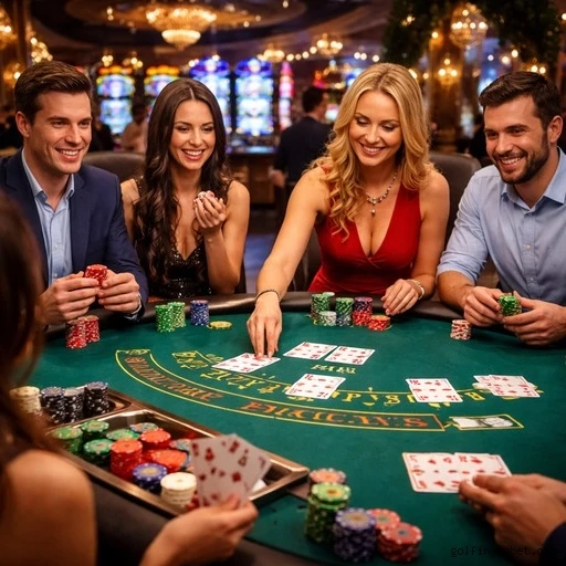 Imagem promocional dos jogos de lottery da Golfingpg
